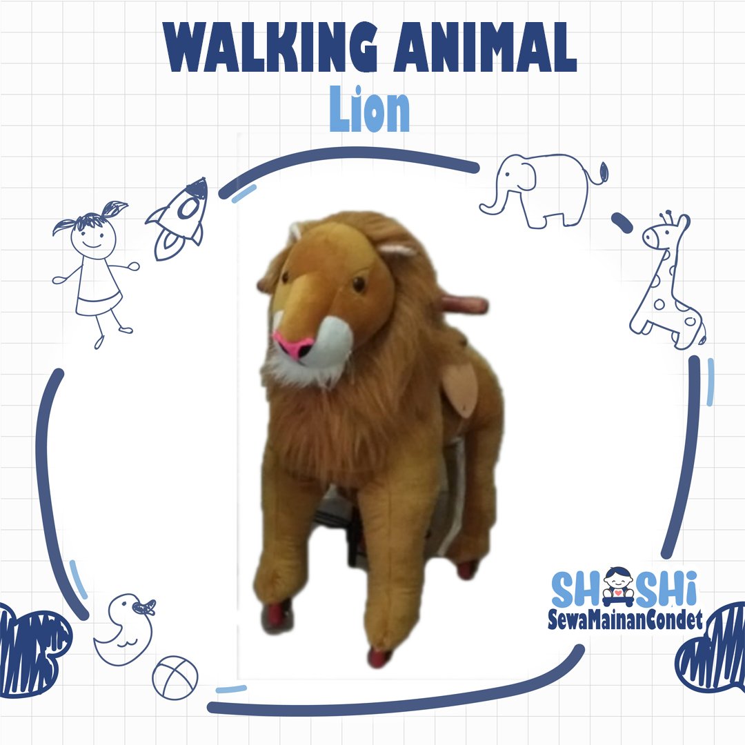 WALKING ANIMAL LION