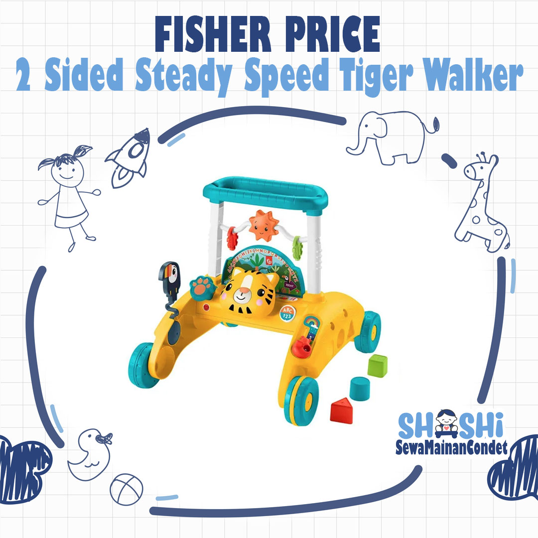 FISHER PRICE 2 SIDED STEADY SPEED TIGER WALKER