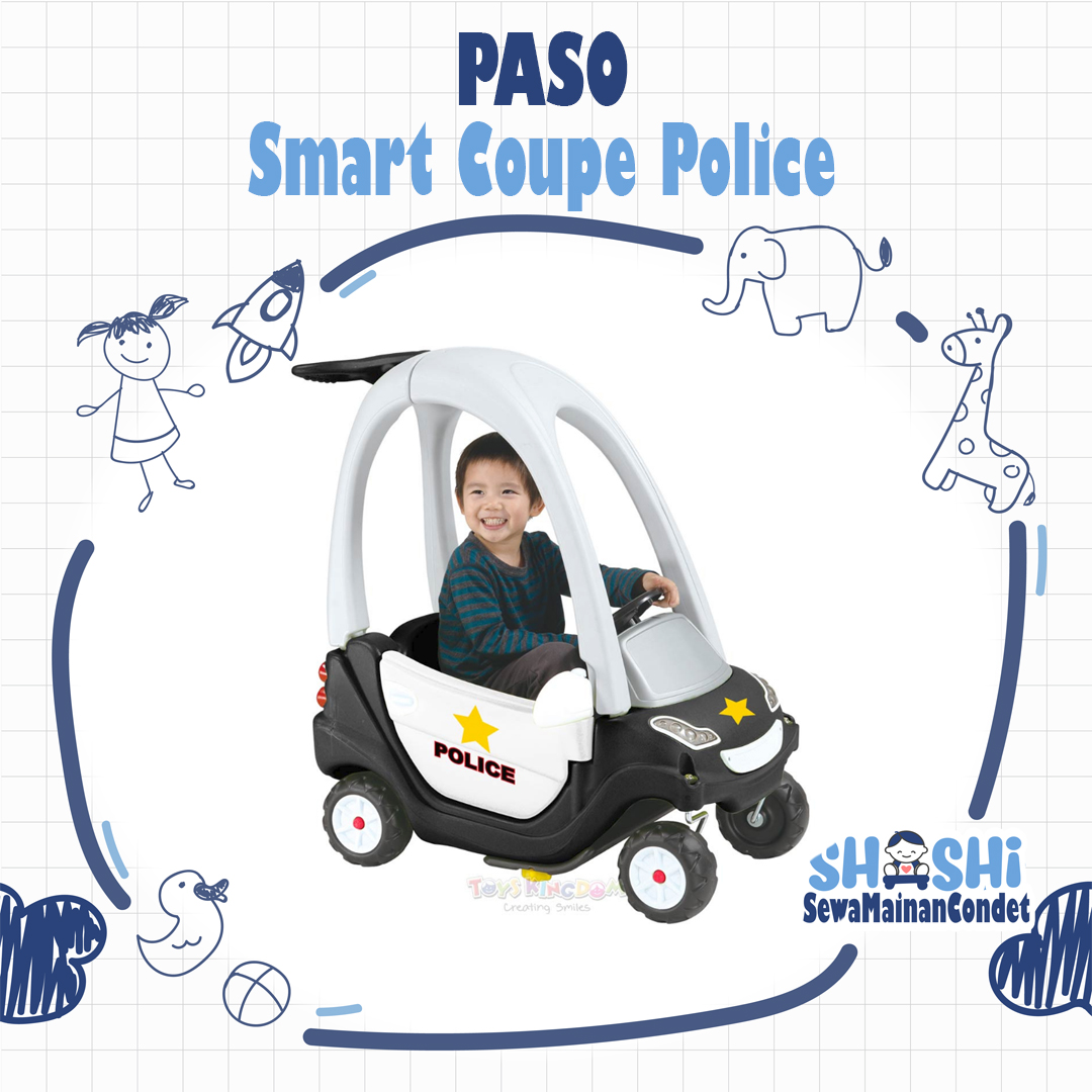 PASO SMART COUPE POLICE RIDE -ON 
