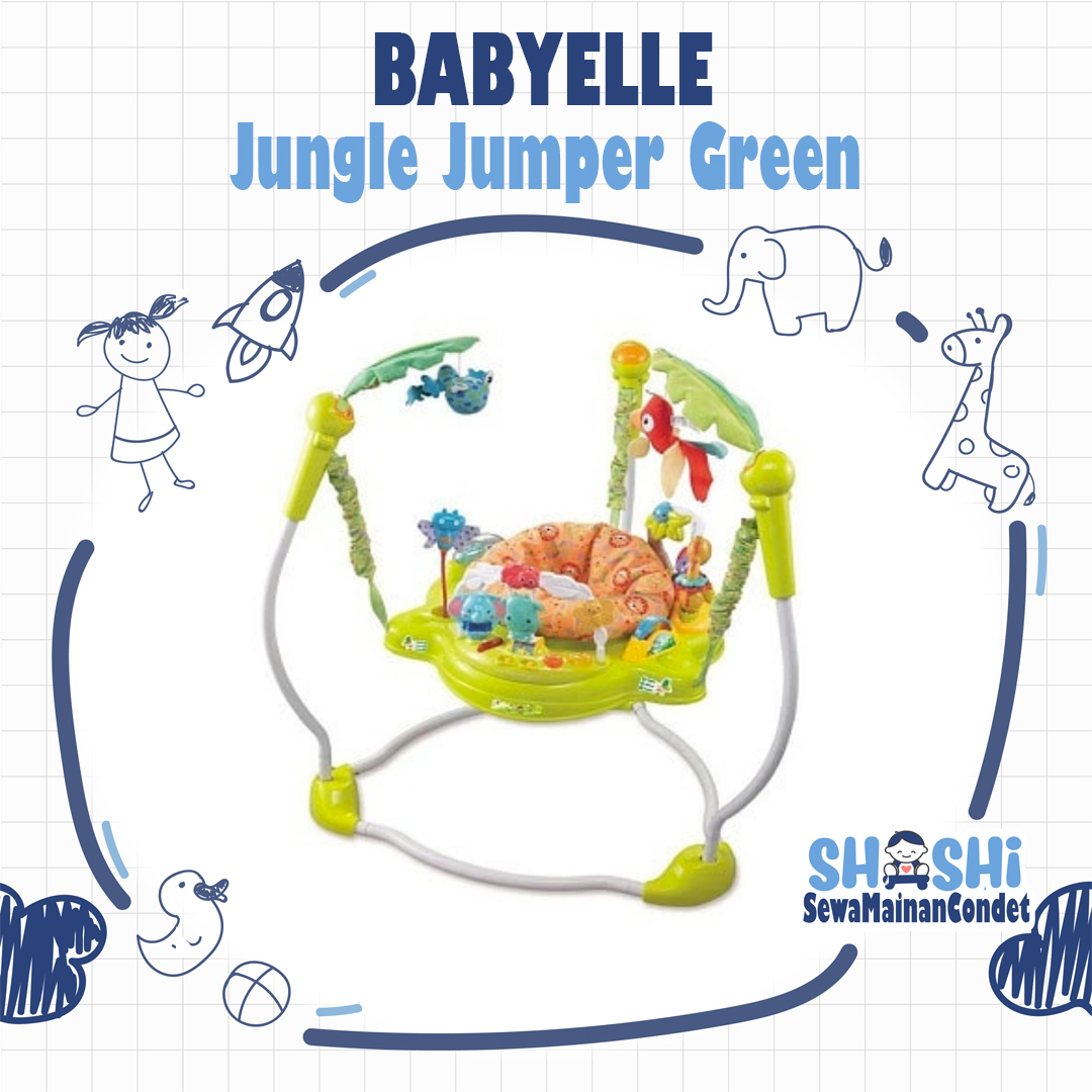 BABYELLE JUNGLE JUMPER GREEN