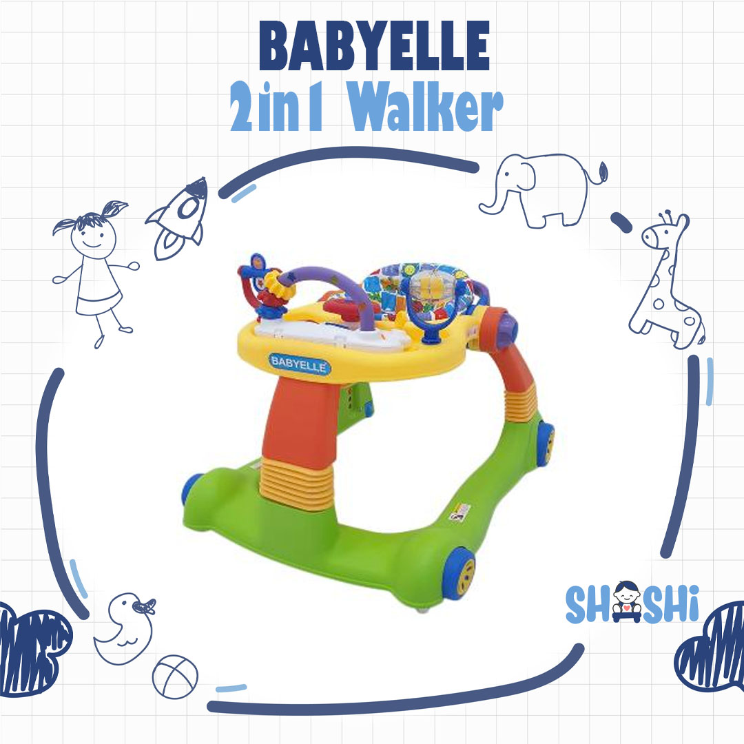 BABYELLE 2IN1 WALKER