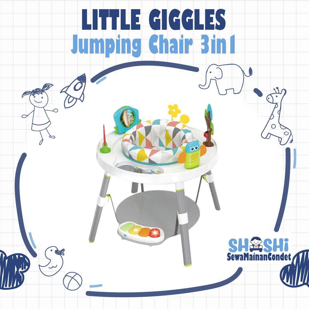 LITTLE GIGGLES JUMPING CHAIR 3IN1