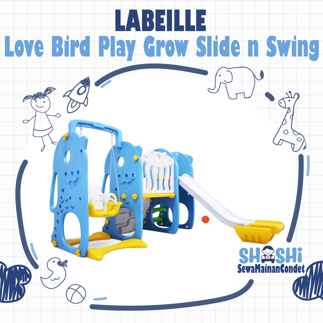 LABEILLE LOVE BIRD SLIDE N SWING
