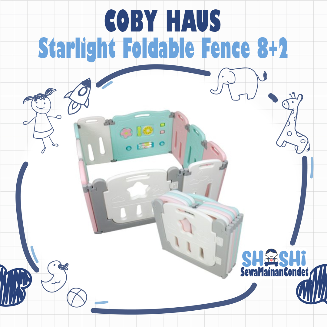 COBY HAUS FOLDABLE STARLIGHT 8+2