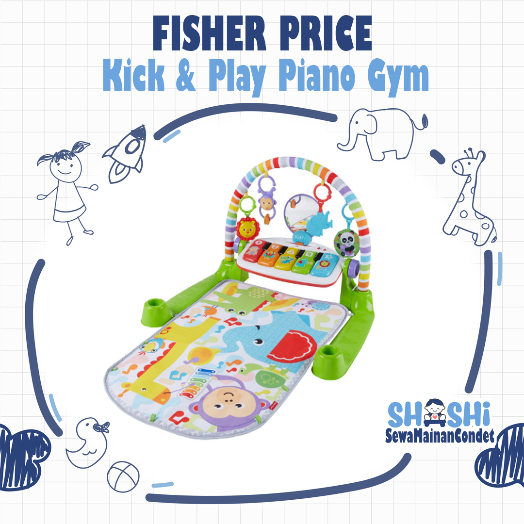 FISHER PRICE KICK N PLAY PIANO GYM