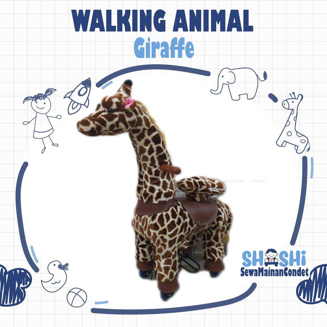 WALKING ANIMAL GIRAFFE